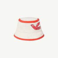 The Animals Observatory Starfish Baby Bucket Sun Hat White Bird | BIEN BIEN bienbienshop.com