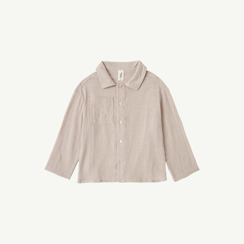 Summer & Storm Kid's Oversized Buttondown Shirt Mushroom | BIEN BIEN bienbienshop.com