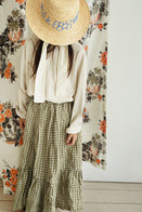 NEW Tambere Greta Kid's Long Sleeve Patch Tee Beige | BIEN BIEN bienbienshop.com