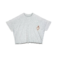 NEW Tambere Nova Kid's Short Sleeve Terry Tee Heather Grey Melange | BIEN BIEN bienbieinshop.com