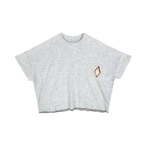 NEW Tambere Nova Kid's Short Sleeve Terry Tee Heather Grey Melange | BIEN BIEN bienbieinshop.com