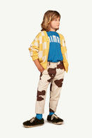 NEW The Animals Observatory Camel Kid's Chino Trouser White Cow