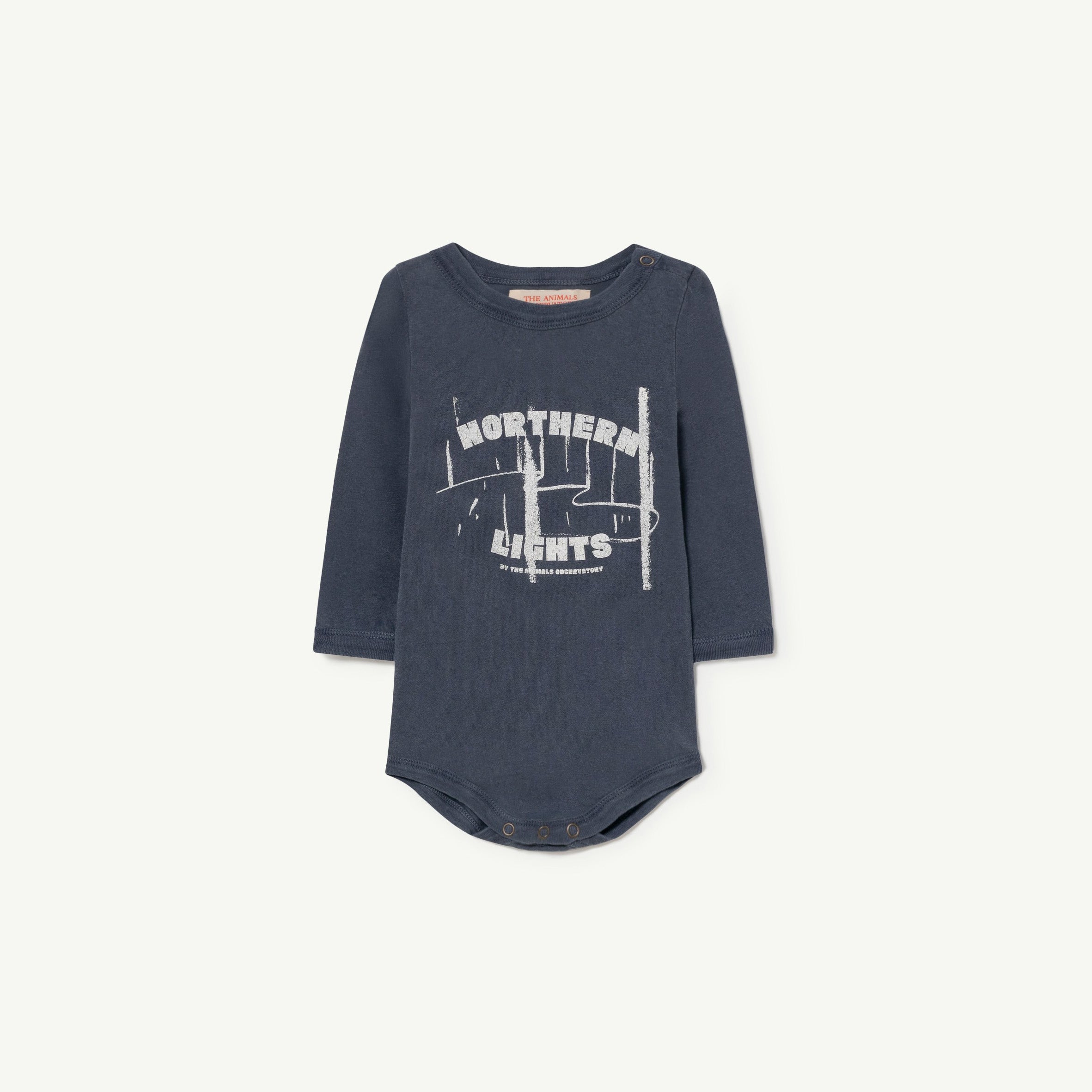 The Animals Observatory Wasp Baby Body Onesie Deep Navy Blue Northern Lights | BIEN BIEN bienbienshop.com