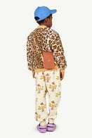 The Animals Observatory Lion Kid's Jacket Brown Animal Print Leopard Cheetah Faux Fur | BIEN BIEN bienbienshop.com