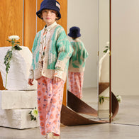 The Animals Observatory Emu Kid's Trouser Pink Lions Sale - BIEN BIEN