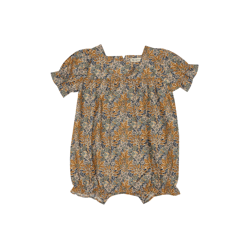 The New Society Aubrey Baby Romper Liberty of London Forest Floral | BIEN BIEN