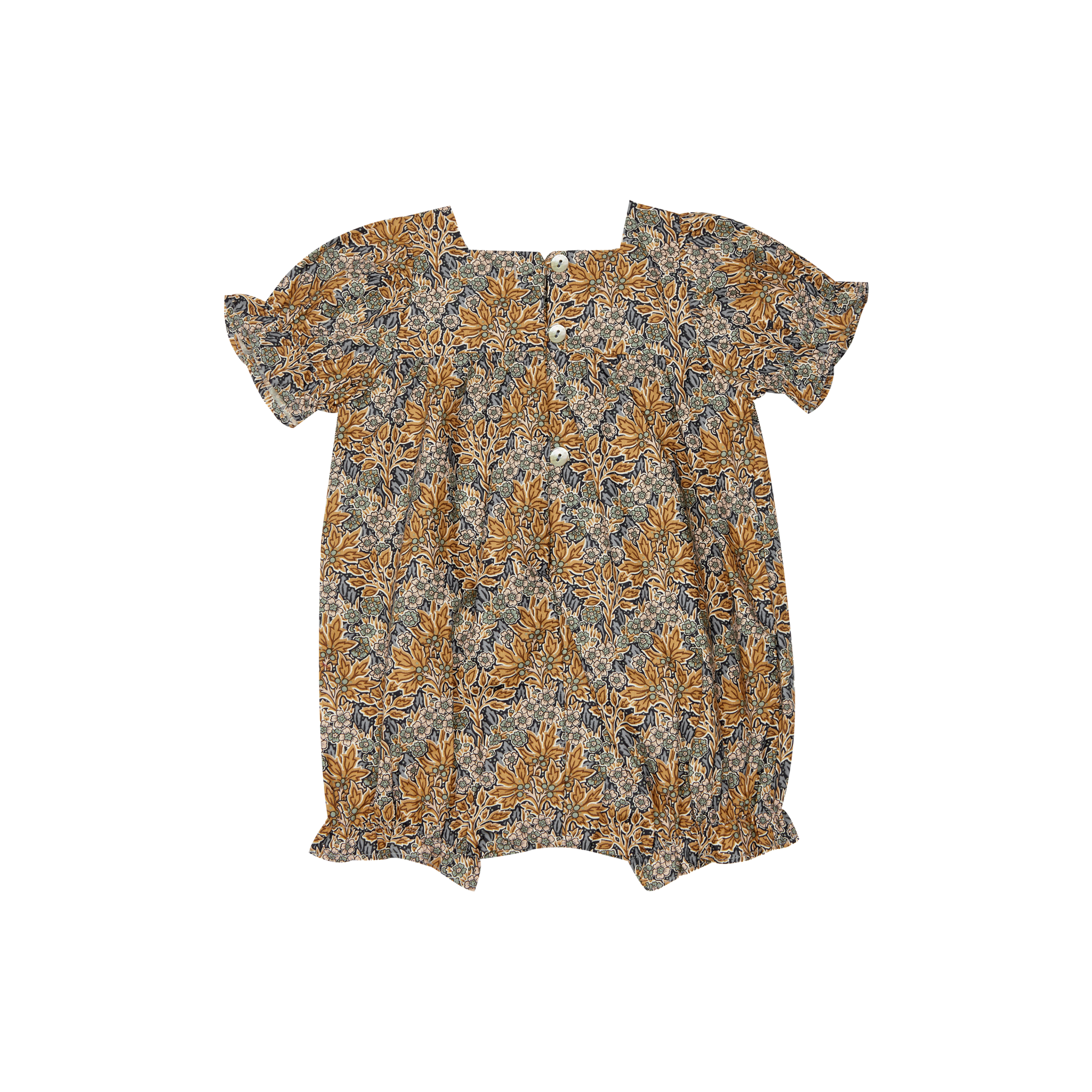 The New Society Aubrey Baby Romper Liberty of London Forest Floral | BIEN BIEN