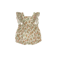 The New Society Indiana Print Baby Crossback Ruffle Romper Floral | BIEN BIEN bienbienshop.com