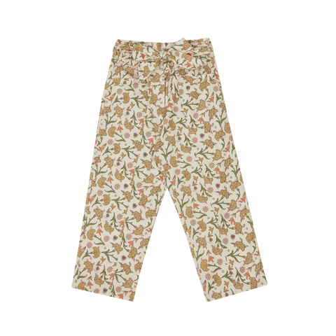 The New Society Indiana Kid's Tie Front Pant Floral Print | BIEN BIEN bienbienshop.com