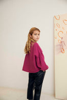 NEW The New Society Recycled Faux Leather Kid's Pant Black | BIEN BIEN