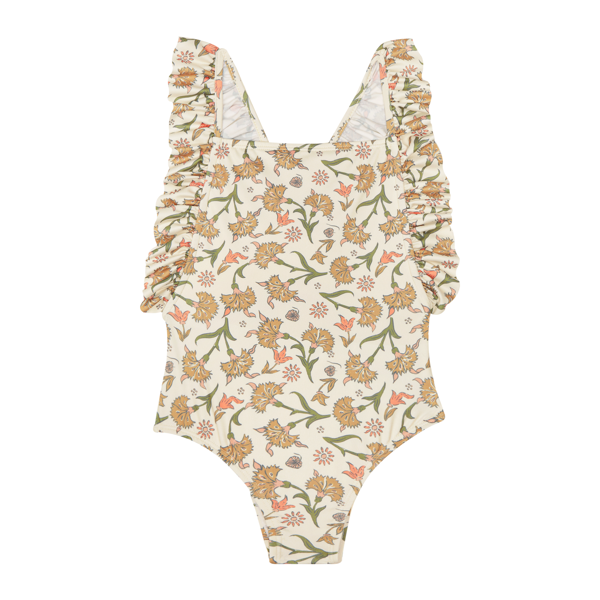 The New Society Indiana Kid's OnePiece Ruffle Swimsuit Floral Print | BIEN BIEN bienbienshop.com