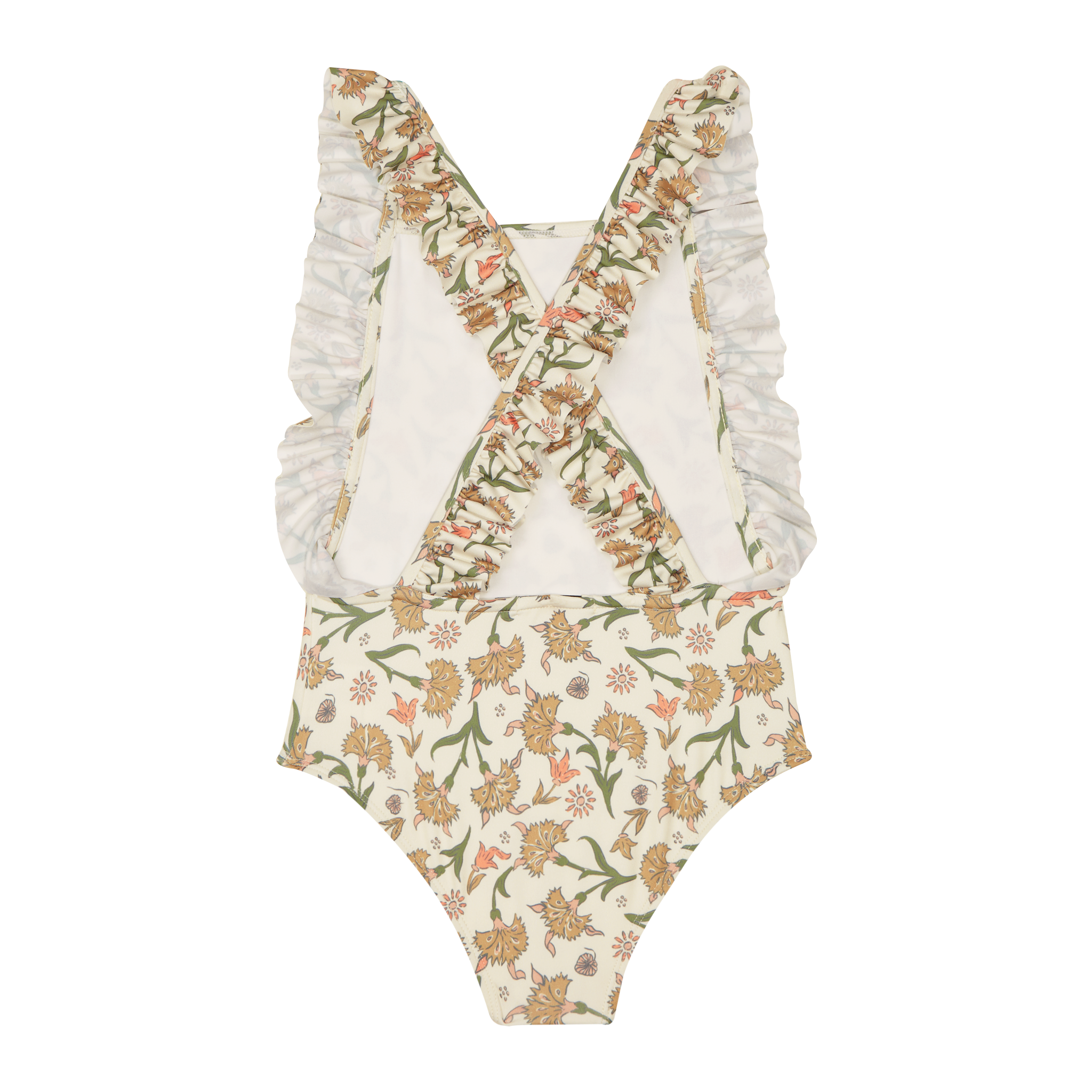 The New Society Indiana Kid's OnePiece Ruffle Swimsuit Floral Print | BIEN BIEN bienbienshop.com