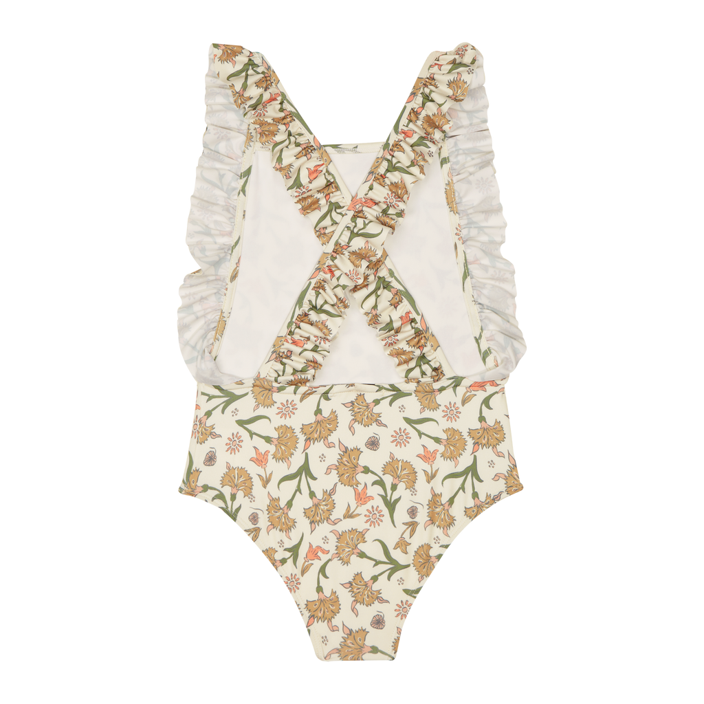The New Society Indiana Kid's OnePiece Ruffle Swimsuit Floral Print | BIEN BIEN bienbienshop.com