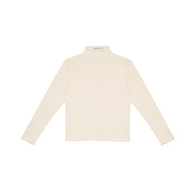 NEW The New Society Betsy Kid's Long Sleeve Mock Neck Tee Natural | BIEN BIEN bienbienshop.com