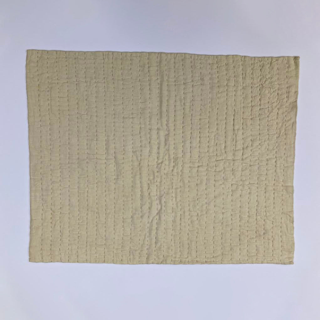 Vanessa Chow Magic Half Hour with Pink Clouds Quilt Dune/Sand | BIEN BIEN