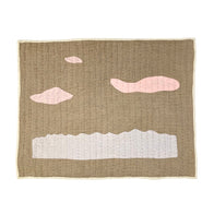 Vanessa Chow Magic Half Hour with Pink Clouds Quilt Dune/Sand | BIEN BIEN