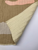 Vanessa Chow Magic Half Hour with Pink Clouds Quilt Dune/Sand | BIEN BIEN