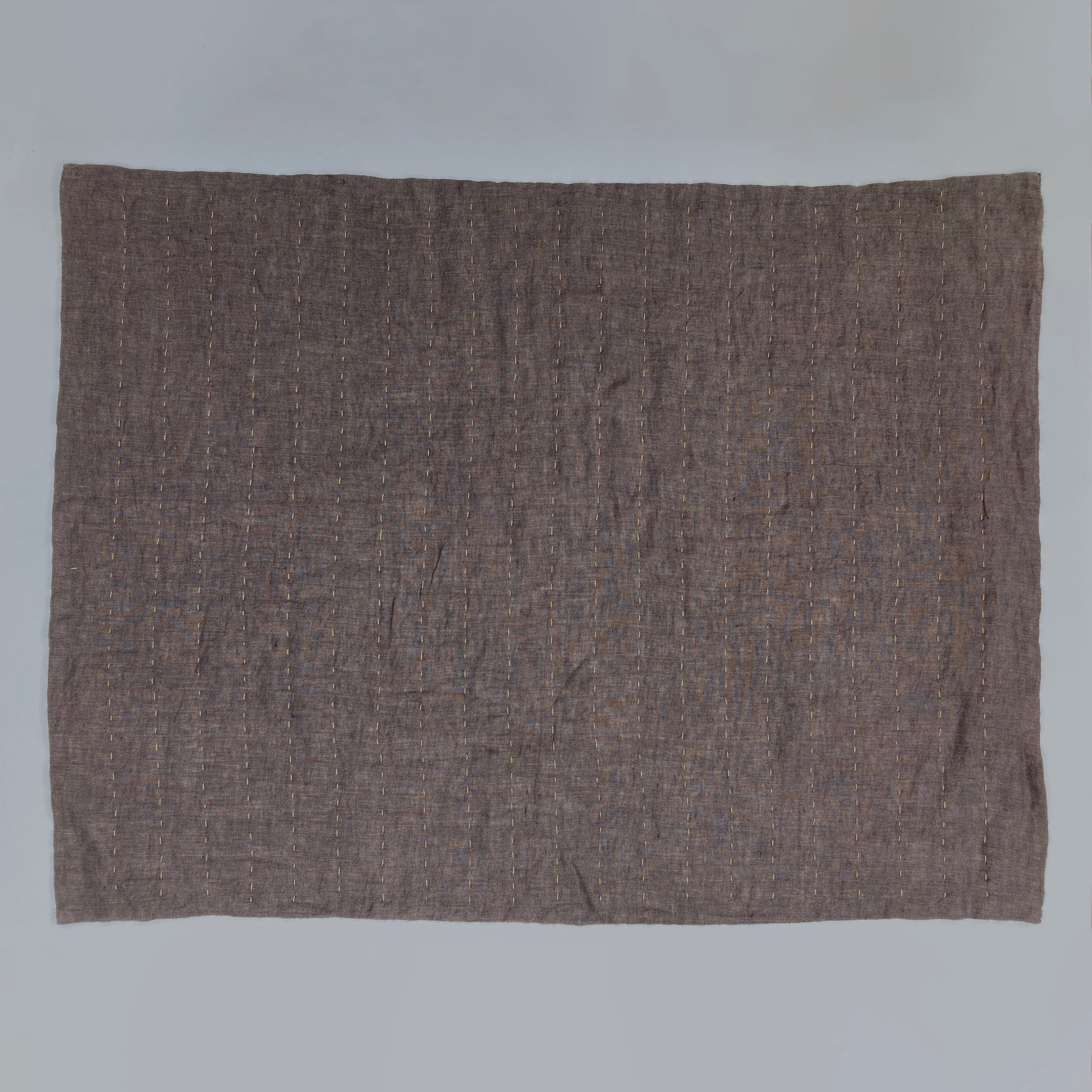 Vanessa Chow Ocean Pacific West Blue Octopus Quilt Mustard | BIEN BIEN