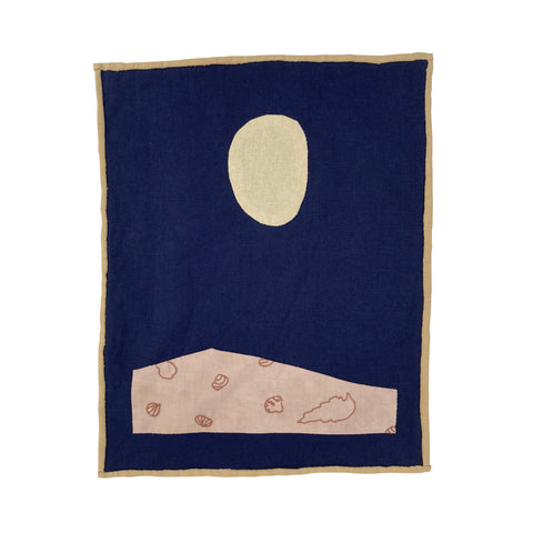 Vanessa Chow Ocean Pacific West Quilt Study Indigo/Mustard | BIEN BIEN