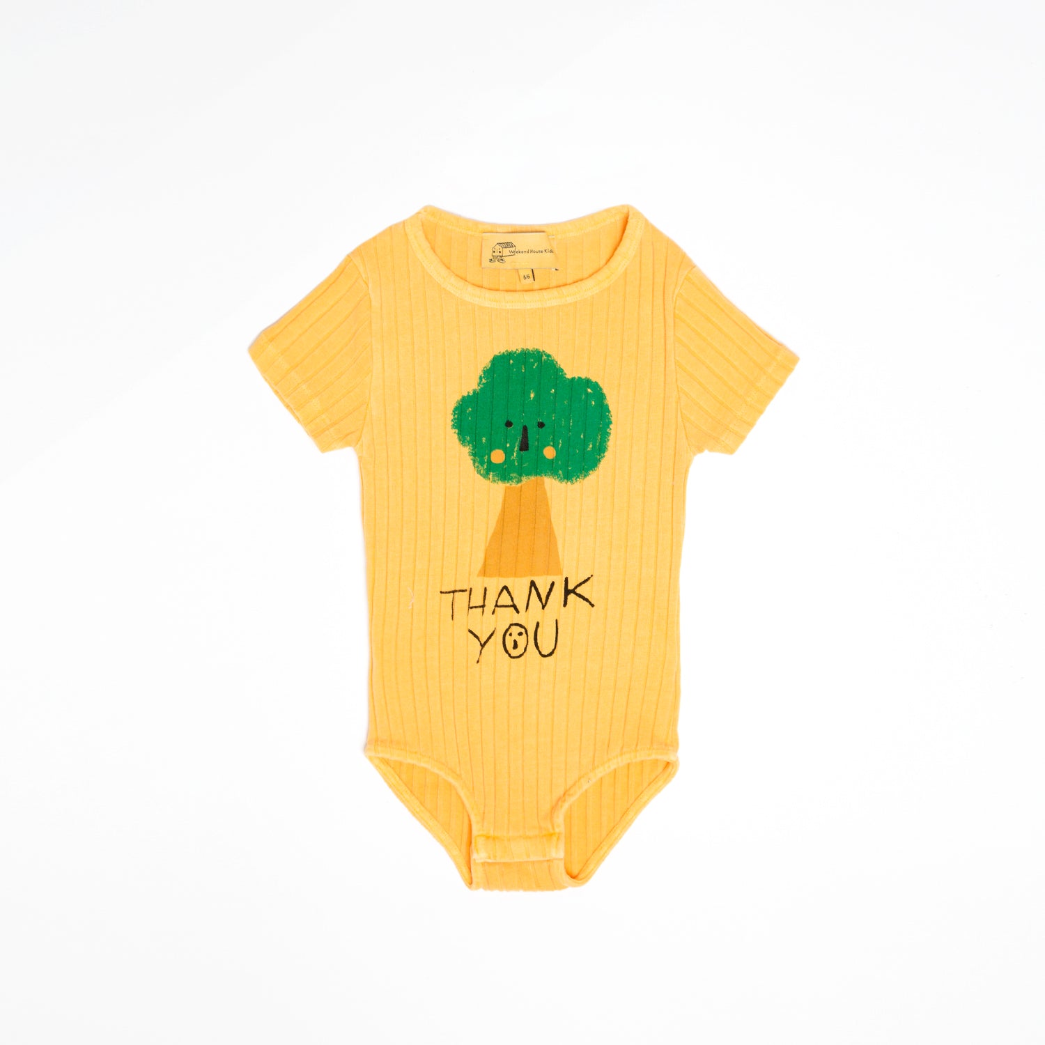 Weekend House Kids New Tree Kid's Bodysuit Yellow | BIEN BIEN