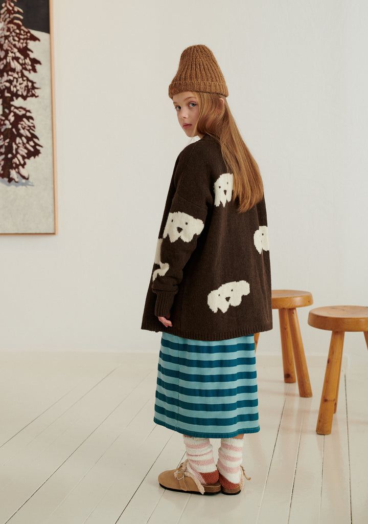 Weekend House Kids Herbert Kid's Alpaca Wool Cardigan NEW | BIEN BIEN bienbienshop.com