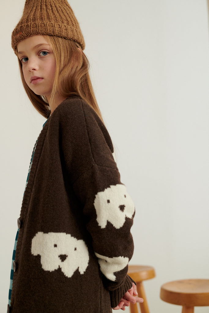 Weekend House Kids Herbert Kid's Alpaca Wool Cardigan NEW | BIEN BIEN bienbienshop.com