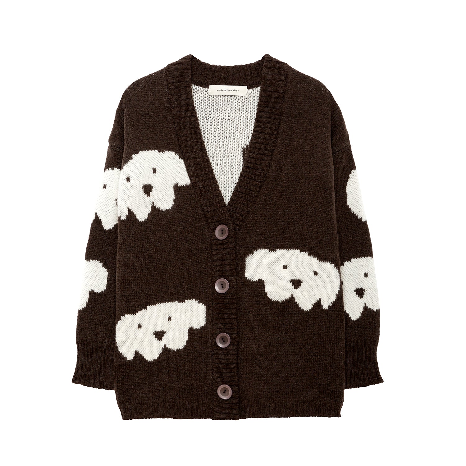 Weekend House Kids Herbert Kid's Alpaca Wool Cardigan NEW | BIEN BIEN bienbienshop.com