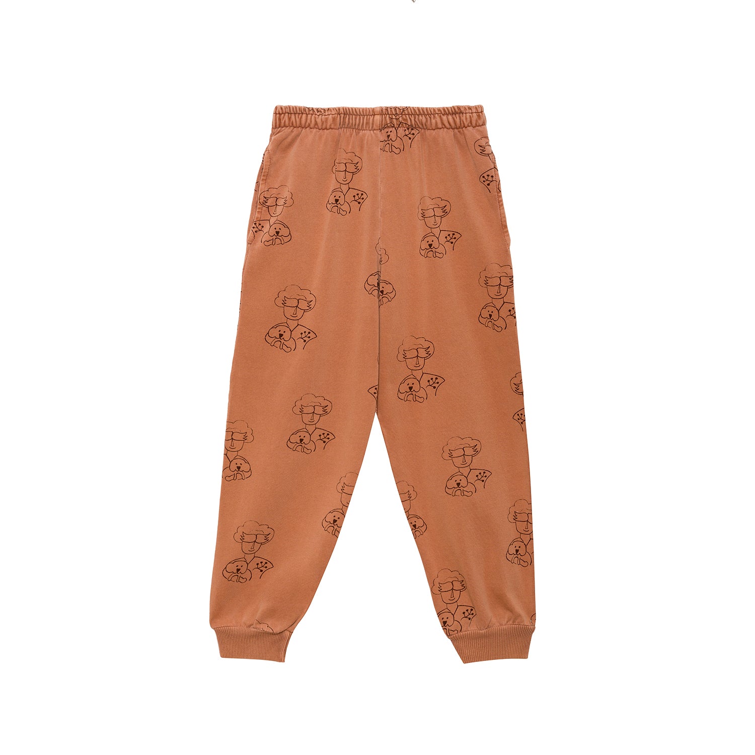 Weekend House Kids Peggy Kid's Pant Brick Organic Cotton | BIEN BIEN bienbienshop.com