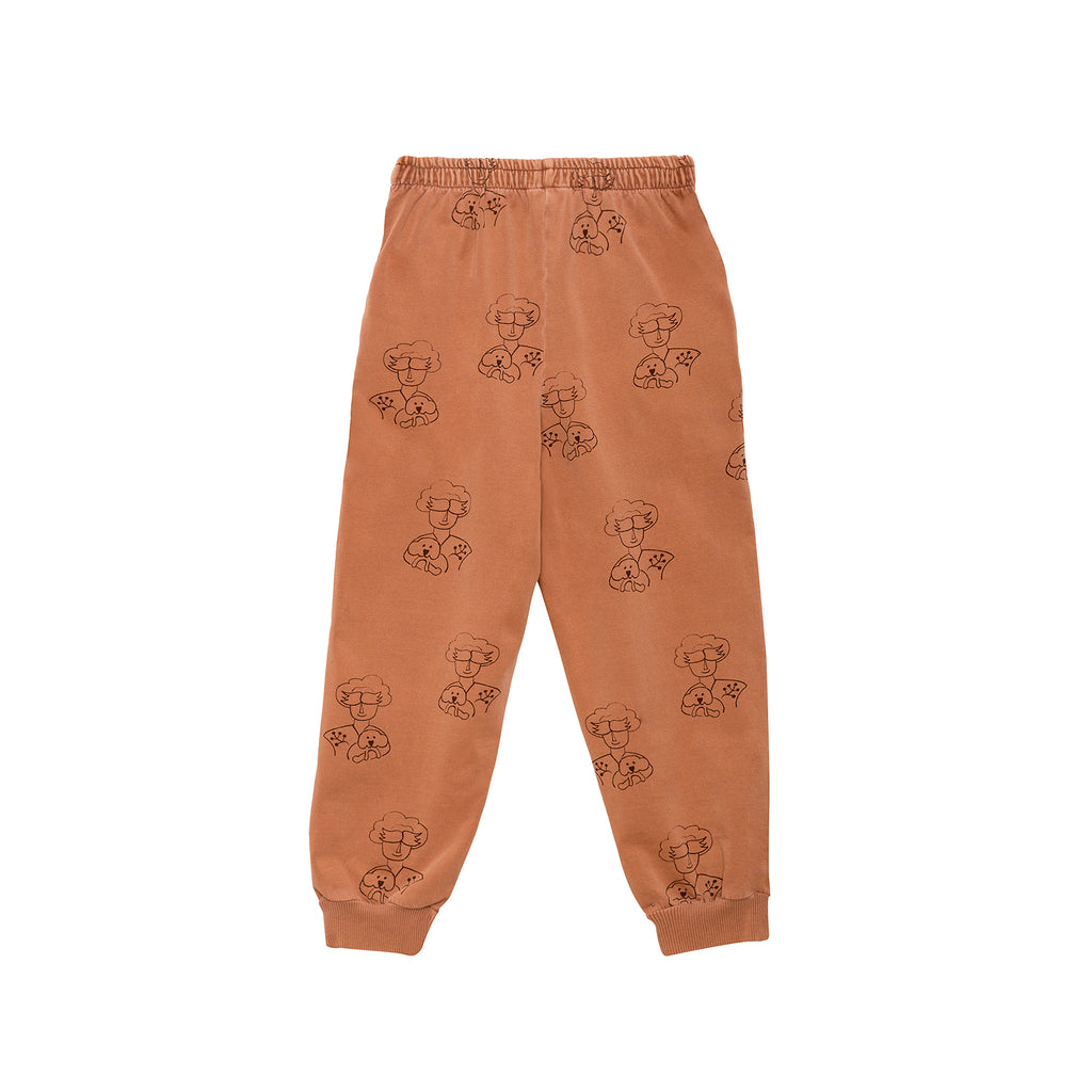 Weekend House Kids Peggy Kid's Pant Brick Organic Cotton | BIEN BIEN bienbienshop.com