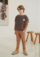 Weekend House Kids Gondolier Kid's Sweatshirt Brown Organic Cotton NEW | BIEN BIEN bienbienshop.com