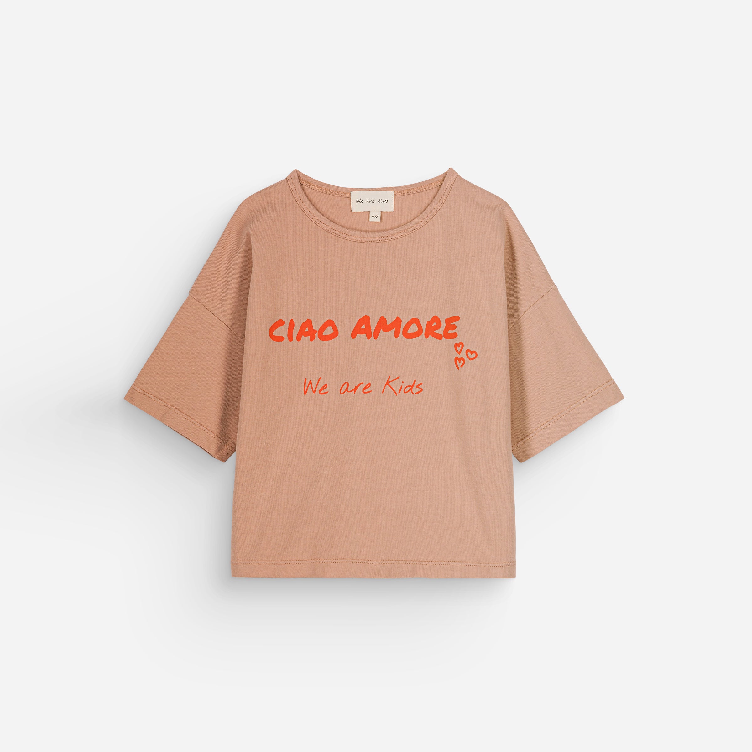 NEW We Are Kids Dylan Kid's Jersey Ciao Amore Tee Sunkiss | BIEN BIEN