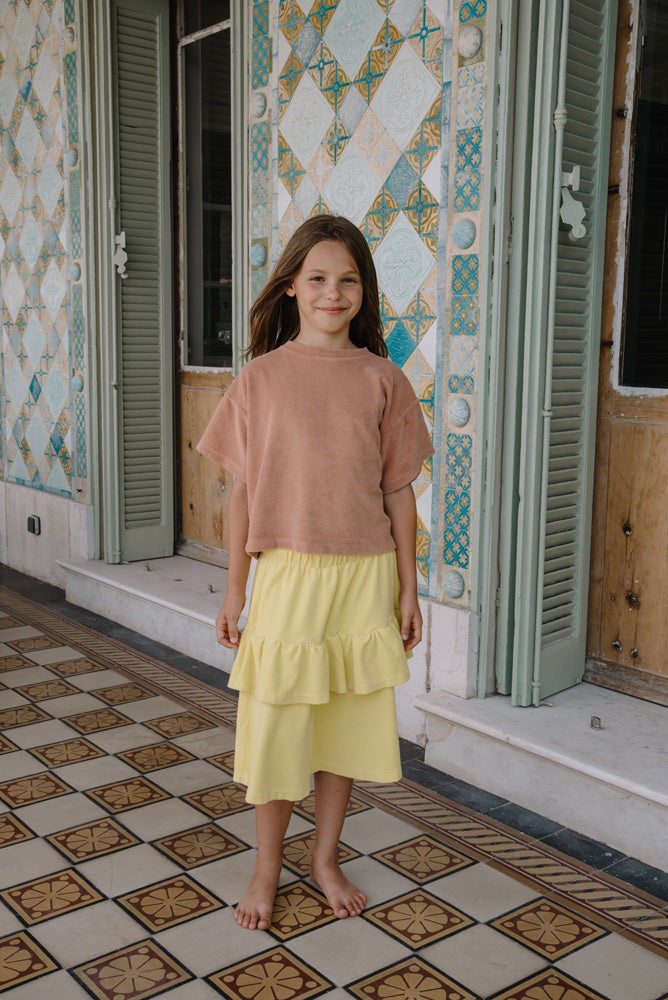 NEW We Are Kids Jordan Kid's Terry Tee Sunkiss | BIEN BIEN bienbienshop.com