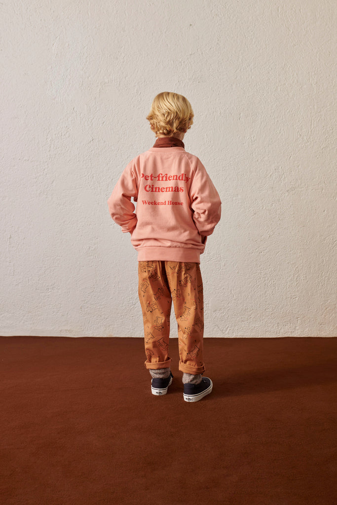 New Weekend House Kids Dog Children's Printed Trousers Sand | BIEN BIEN bienbienshop.com