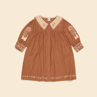 Apolina Bette Embroidered Dress Hazel | BIEN BIEN