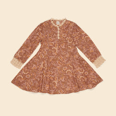 【Apolina】Flora Dress ワンピース 2-3y Apolina Gloria Dress Woodland Floral Hazel | BIEN BIEN