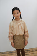 SALE Apolina Lina Children's Skirt Floral Jacquard / BIEN BIEN bienbienshop.com