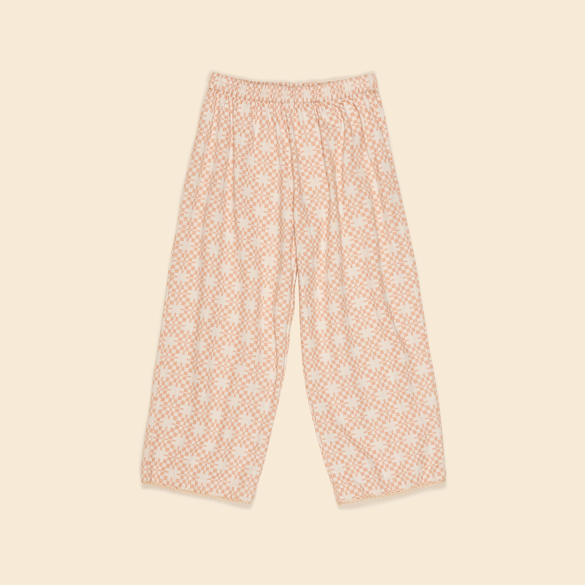 Apolina Molly Trouser Rosepool Jacquard | BIEN BIEN