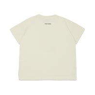 Main Story UK Kid's Oversized Tee Lily White | Organic Cotton | BIEN BIEN