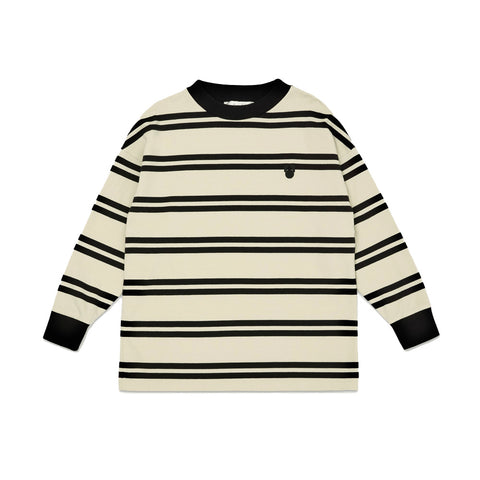 Main Story UK Kid's Band T-shirt Angora Stripe | Organic Cotton | BIEN BIEN