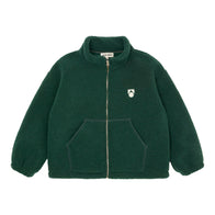 Main Story UK Kid's Fleece Jacket Bottle Green | BIEN BIEN
