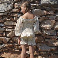 NEW House of Paloma Poppi Kid's Shorts Fléur Bleue | BIEN BIEN bienbienshop.com