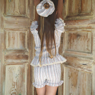 NEW Spring/Summer 2024 House of Paloma Poppi Kid's Shorts Sicilian Sunset | BIEN BIEN bienbienshop.com