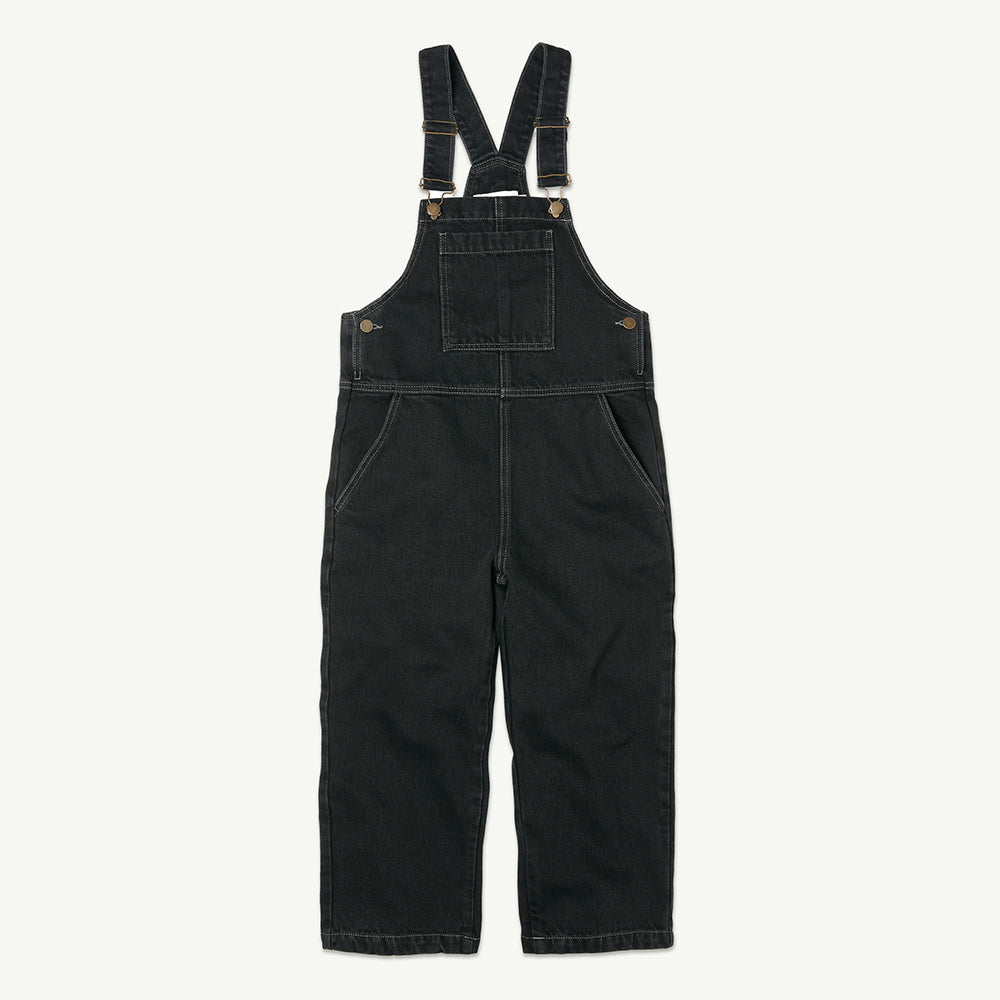 Main Story UK Kid's Dungaree Washed Black Denim ~ BIEN BIEN ~