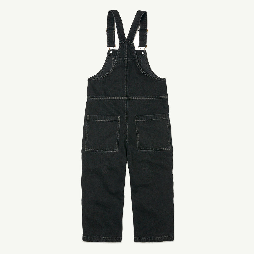 Main Story UK Kid's Dungaree Washed Black Denim ~ BIEN BIEN ~