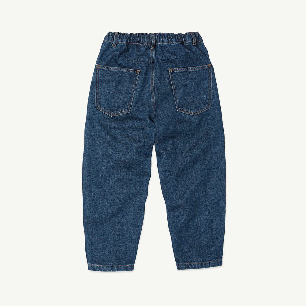 Main Story UK Kid's Tapered Jean Washed Denim Indigo ~ BIEN BIEN ~