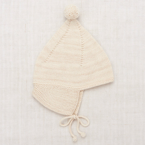 Misha & Puff Baby Pointy Peak Hat String Merino Wool | BIEN BIEN