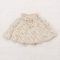 Misha & Puff Cable Skating Pond Kid's Skirt Iris Confetti | BIEN BIEN