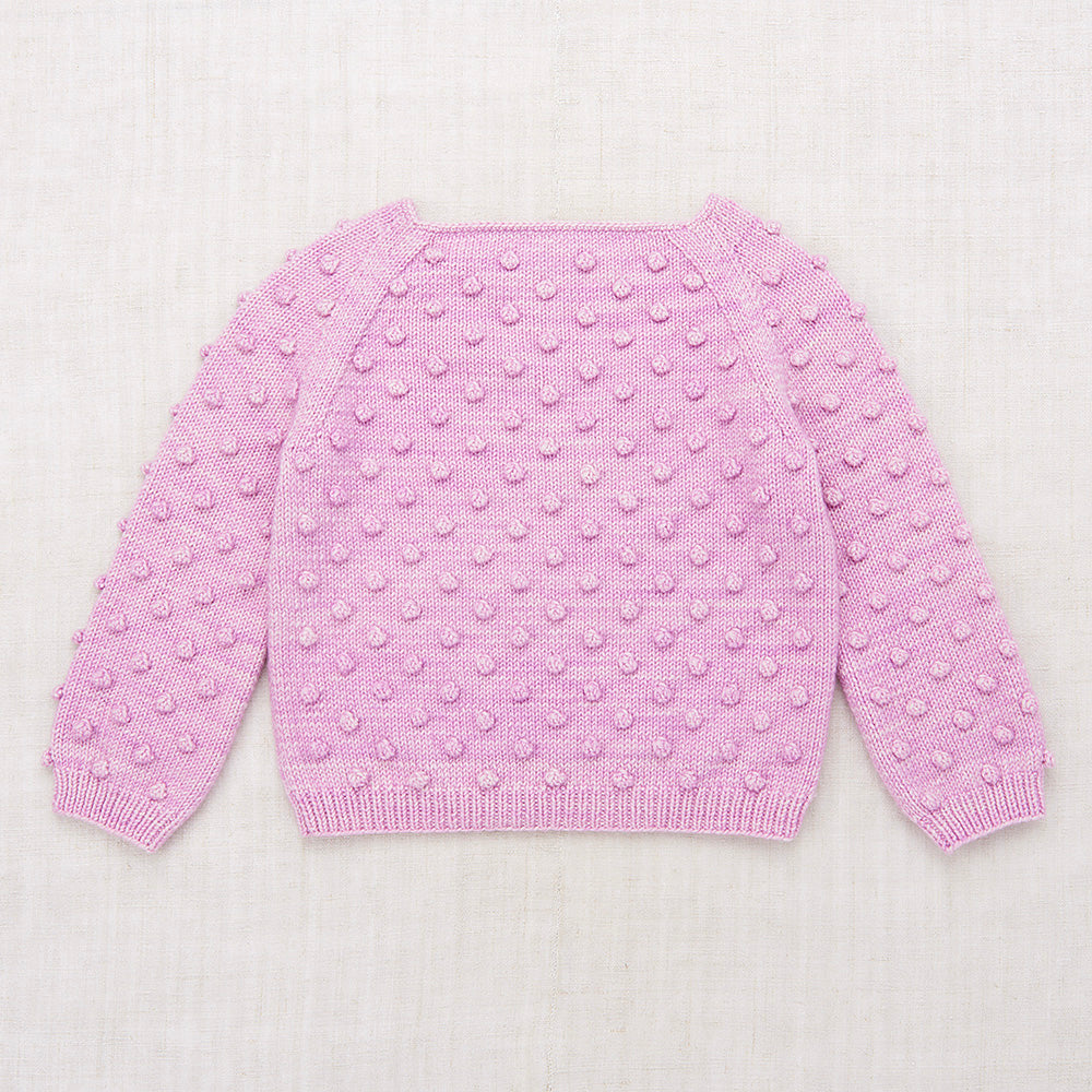 Misha & Puff Original Popcorn Kid's Sweater Pink Lilac | BIEN BIEN