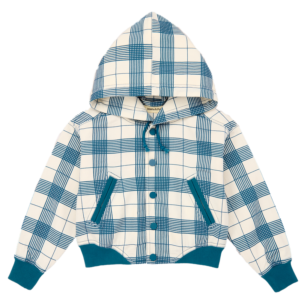 Hooded Varsity Jacket