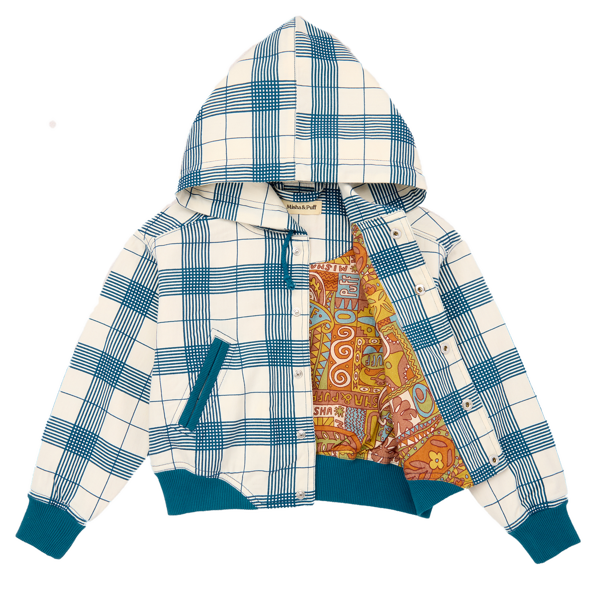 Hooded Varsity Jacket